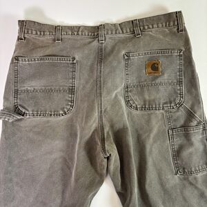 Vintage 90s Carhartt Carpenter Straight Duck Canvas Pants Men's 40x30 B12-CHT